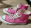匡威（Converse）官方 1970S男女运动高帮帆布鞋蜜桃粉粉色A08184C A08184C 38 实拍图