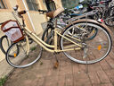 邦德·富士达 自行车女式24/26寸学生成人城市通勤复古淑女单速/7级变速买菜车 26寸钢架单速 奶咖色 实拍图