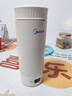 美的（Midea）电热水杯加热电热水壶保温烧水杯 350ml迷你便携式旅行出差 智能恒温 316L不锈钢无异味MK-DB35X22 实拍图