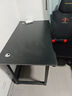 甄严选电脑桌台式家用电竞游戏桌双人办公台书桌简约书房学习桌写字桌子 加厚碳纤纹理-120*70CM【加宽】 实拍图