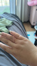 周六福（ZLF）  18K黄金戒指女彩金素圈戒指简约送女友节日礼物 15号（0.4-0.7g) 实拍图