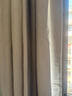 水星家纺窗帘遮光遮阳客厅卧室5A级抗菌挂钩款窗帘250宽*250高cm1片奶油色 实拍图
