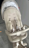 丸丫T9婴儿推车 T6-2遛娃神器0-3岁可坐可躺轻便折叠高景观白金系列 【白金系列】香槟金PLUS+餐盘 实拍图