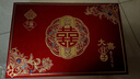 June bride加厚彩礼箱礼金箱结婚用品定亲订婚聘礼提亲彩礼盒红色钱箱6-12万 实拍图