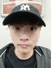 MLB帽子男女软顶棒球帽虞书欣明星同款运动鸭舌帽3ACP6601N-50BKS-F 实拍图