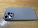 品胜 适用苹果15Pro Max手机壳 iPhone15ProMax柔性液态壳全包防摔防磨亲肤超薄保护套软壳 钛灰色 实拍图