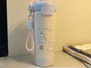 畅印水杯女新款2025高颜值保温杯大容量吸管杯学生上学专用冰霸茶杯子 小白狗【带提绳】 600ml 实拍图
