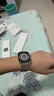 Apple/苹果 Watch Series 10 智能手表GPS+蜂窝款46毫米银色铝金属表壳丹宁色运动型表带S/M MWYF3CH/B 实拍图