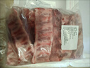 美人觉醒猪肋排新鲜 猪寸排 猪排冷冻土猪排骨 黑猪肉  猪蹄 猪肝生鲜猪肉 黑跑山猪猪寸排净重3斤【直排】纯中段 实拍图
