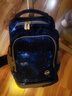 京商（Kyosho）日本拉杆书包小学生男孩女生儿童大容量防水可爬楼初中双肩包可背 18寸蓝色星空（3年级以上） 实拍图