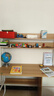 尋巧（SPERMEK）电脑桌书桌书柜组合家用台式卧室学生学习写字桌简约办公桌子 【升级三抽】120CM橡木色 实拍图