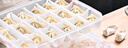 乐扣乐扣（LOCK&LOCK）饺子盒冷冻保鲜盒套装分隔多层家用冰箱收纳盒带盖食品级可加热 象牙白 2层 实拍图