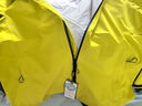 探路者(TOREAD)单层冲锋衣外套户外徒步通勤防风雨登山服 莹黄色男 L 实拍图
