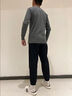 七匹狼秋衣秋裤男士保暖内衣薄款衬衣衬裤纯棉抗菌秋冬棉毛衫线衣线裤套 圆领 藏青 (100%纯棉抗菌) XL (175) 推荐体重130-150斤 实拍图