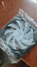 EVESKY积至（EVESKY）暮光风扇12cm发光5V3针ARGB风扇PWM温控炫彩主板神光同步电脑风扇散热 黑色正叶  暮光 ARGB温控风扇 实拍图