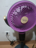 美的（Midea）电风扇空气循环扇暴风驱蚊落地扇家用大风力轻音净化扇 紫色【驱蚊款】双重抗菌+智能语音+10米送风 实拍图