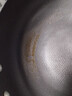 宅轻松 大肚锅炒锅煎锅大容量炒菜锅锤纹炖汤锅家用老式精铁锅带盖24cm 实拍图