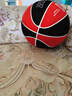 麦蒂韦德/wade 篮球真皮7号室内 室外水泥地耐磨翻毛软皮成人比赛蓝球 优质双肩包+红黑色翻毛高弹7号-成人比赛训练用球 7号 实拍图