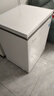 美的（Midea）【升级减霜】200升以上家用小冰柜冷藏冷冻保鲜冷柜一级节能母乳小型冰箱BD/BC-203KMB(E)国家补贴 实拍图