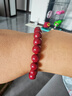 可辰朱砂手串本命年手链护身符转运珠高含量紫金砂情侣男女生日礼物 8mm紫金砂手串+鉴定证书 实拍图