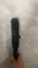 【已售100万】手动UV折叠黑胶防晒防紫外线遮阳晴雨两用伞 【自动款8骨】黑色UV 实拍图