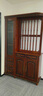 和官美式复古实木玄关柜入户正对门客厅沙发隔断柜桃花心木小户型屏风 【复古胡桃色】间厅柜 实拍图