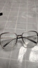 依目奇 ins风防蓝光眼镜近视眼镜小红书网红款可配有度数男女超轻多边形眼镜框素颜显瘦韩版潮 免费配镜 透明灰 防蓝光1.61非球面镜片0-800度 度数留言 实拍图