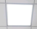 欧斯照明led平板灯600x600集成吊顶灯6060矿棉板嵌入式吸顶天花面板扣板灯 58瓦双驱动-600*600mm-超亮白光 实拍图