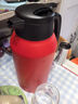 丽贝德家用保温壶316不锈钢热水瓶大容量暖水瓶壶保温瓶 2800ML 红色 实拍图