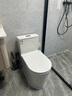 东鹏（DONGPENG）一级水效马桶坐便器家用虹吸式脲醛盖板全包座便器双旋劲冲 【一级水效】6孔劲冲305坑距-W2661 实拍图