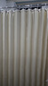 水星家纺浴帘防霉卫生间浴室折叠磁吸隔断帘高档淋浴防水布干湿分离单帘 实拍图