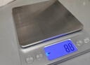 拜杰电子秤厨房秤不锈钢秤面烘培秤克秤食物秤3kg/0.1g咖啡电子秤克称 实拍图