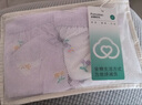 全棉时代儿童内裤纯棉透气中大童女孩短裤平角裤无荧光内衣童装 2件装 (女童三角)字母兔兔+白底樱桃 2条 150cm 实拍图
