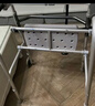 鱼跃（Yuwell）老人助行器YU730A骨折拐杖折叠便携手推带轮车坐板四脚手杖助行架 实拍图