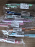 斑马牌（ZEBRA）JJ15-MK 牛奶系彩色中性笔 0.5mm子弹头按动签字笔 学生柔色手账笔 水粉粉色 实拍图