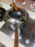 美珑美利（Millenarie） 黑晶铁锅系列炒锅 高纯铁炒菜锅 黑晶炒锅 30cm 实拍图