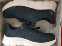 足力健老人鞋中老年轻便休闲散步鞋2431380J 男 黑色 45 实拍图