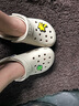 卡骆驰（CROCS）檀健次同款经典洞洞鞋轻便百搭男沙滩鞋包头拖鞋10001 骨白色-2Y2 37 (230mm) 38 实拍图