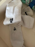 耐克（NIKE）JORDAN EVERYDAY 速干中筒运动袜（3双） DX9632-100 L 实拍图