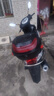 吉浪款迅鹰125踏板车摩托车超级鹰尚领鬼火代步国四电喷款式 节油版国四电喷可上牌  黑色 实拍图