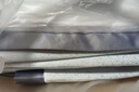 罗莱家纺 A类冰丝席 【可机洗】抗菌防螨凉席床笠款两件套120*200*30 实拍图