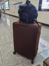 班哲尼 拉杆箱旅行箱保护套弹力行李箱套防尘雨罩加厚耐磨托运套 咖啡色适用26英寸27英寸28英寸29英寸拉杆箱 实拍图