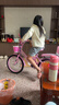 鑫旺彤自行车儿童3-6-10岁单车男女童轻便脚踏车辅助轮5岁女孩车公主车 粉色【加宽加大坦克轮】 18寸 适合身高115-130cm 实拍图