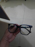 蔡司（ZEISS）镜片可选近视眼镜男女变色防雾防蓝光辐射平光镜木纹腿大框配度数 配1.61钻晶变色防蓝光0-500度 实拍图