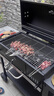 FIREPLUS户外别墅庭院烧烤炉大号家用美式焖烤烟熏烤肉架花园烧烤台套装 99%选麦迪逊烤炉+工具箱+电动烤支+铸铁烤板 实拍图