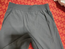 京东京造速干运动裤透气跑步休闲裤宽松束脚裤子秋季男深灰色 XL 实拍图