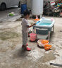 索迪儿童烟花水枪喷水玩具抽拉滋戏水枪玩水装备3-6岁男女孩漂流水炮 实拍图