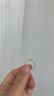 周六福5G工艺波纹戒黄金戒指女生日礼物计价AW015681 12号 约0.64g 实拍图