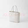 无印良品（MUJI） 手编包 环保材料 手提包菜篮子 编织包草编包 包包 女包 浅灰色 迷你 长18*宽8*高18cm 实拍图