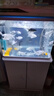 天宝鱼缸带柜子客厅家用中小型懒人免换水玻璃金鱼缸整套水族箱带氧气 520标配+柜子+大礼包 实拍图